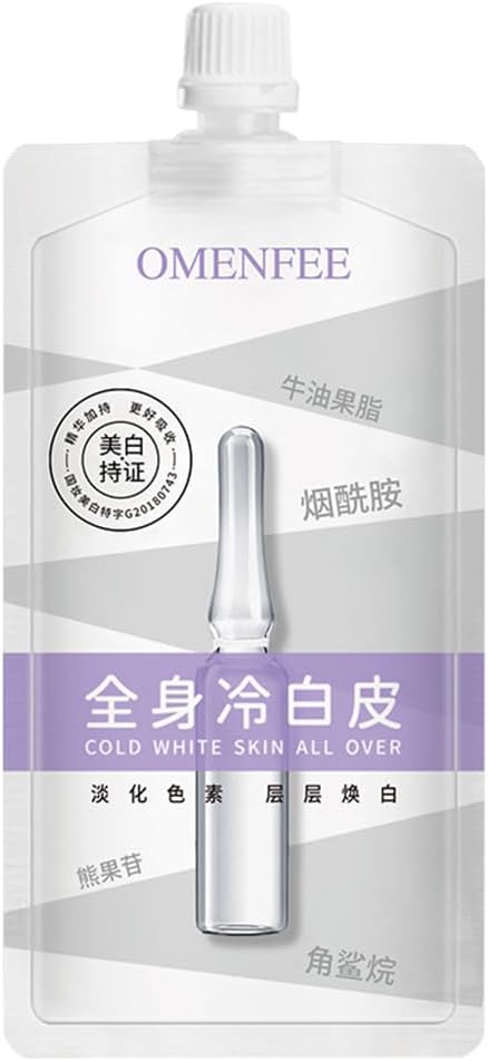 OMENFEE Whitening Body Milk Whole Body Cold White Skin Body Care Cream