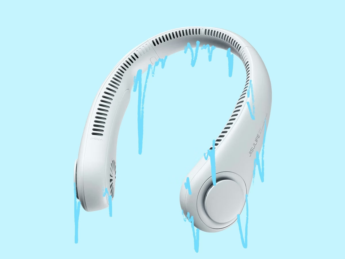 Portable Bladeless Hanging Neck Fan | Super Cooling Strong Fan 360°