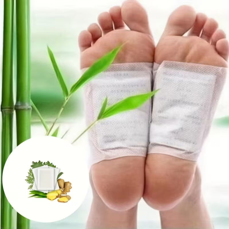 Kinoki Foot Pads – Natural Detox Cleansing Patches for Relaxation & Toxin Removal
